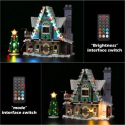 LED Light Kit (Remote Control) Compatible with Lego Elf Club House - Lighting Set for Creator 10275 Building Model (Lego Set ...