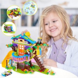 Girls Building Block Tree House Friends Building Block for Girls Age 6-12 (548 Pieces) Green (LX.A068) $81.59 Toy Building Sets