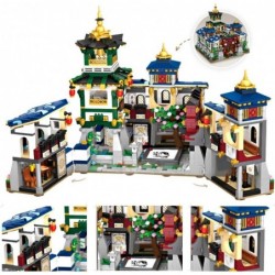 2770Pcs Chinese Style Variable Foldable Jingwu Bricks Model Set MOC DIY Building Block Assembly Mini Particle Construction To...