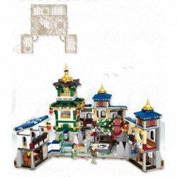 2770Pcs Chinese Style Variable Foldable Jingwu Bricks Model Set MOC DIY Building Block Assembly Mini Particle Construction To...