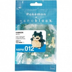 Nanoblocks - 3 Sets Bundle - Dragonite Snorlax and Farfetch'd (Kairyu Kabigon and Kamonegi in Japan) - Adjustable Pokemon Cha...