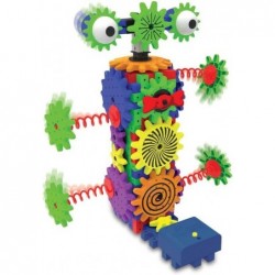 Techno Gears STEM Construction Set - Wacky Robot (60+ pieces) - Learning Toys & Gifts for Boys & Girls Ages 6 Years and Up $6...