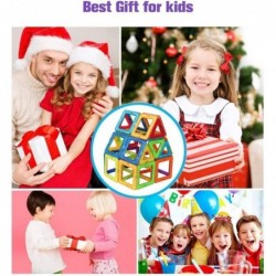 Magnetic Tiles Magnet Blocks - 40 PCS 3D Magnetic Building Tiles Toys for Kids Set $32.59 Toy Magnetic Building Sets