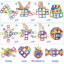 Magnetic Tiles Magnet Blocks - 40 PCS 3D Magnetic Building Tiles Toys for Kids Set $32.59 Toy Magnetic Building Sets