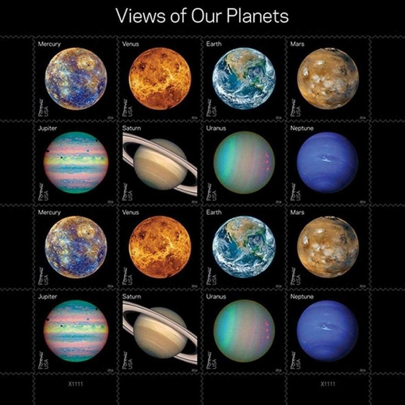 Views of Our Planets Forever Postage Stamps Sheet of 16 Self-Adhesive 1 Sheet of 16 Stamps $79.22 Collectible Postage Stamps