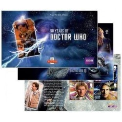 Doctor Who 50th Anniversary Prestige Stamp Book $51.89 Collectibles Display & Storage