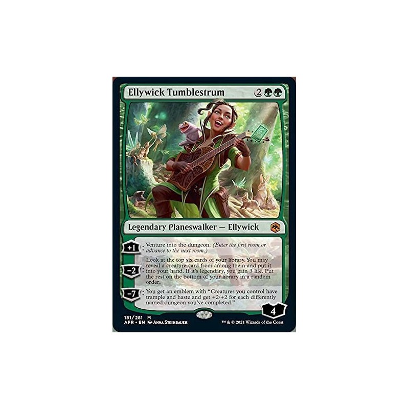 Magic: the Gathering - Ellywick Tumblestrum (181) - Adventures in The Forgotten Realms $11.73 Trading Cards & Accessories