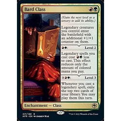 Magic: the Gathering - Bard Class (217) - Adventures in The Forgotten Realms $11.04 Trading Cards & Accessories