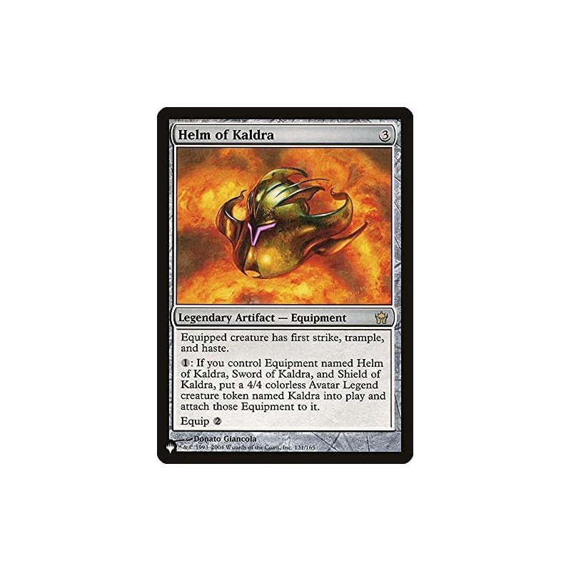 Magic: the Gathering - Helm of Kaldra - The List $11.46 Trading Cards & Accessories