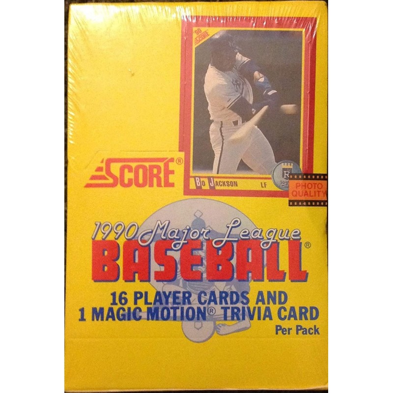 1990 Baseball Wax Box $70.81 Trading Cards & Accessories