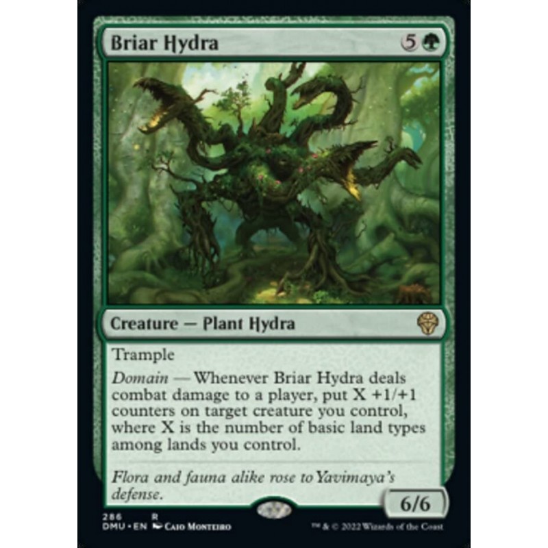 Magic: the Gathering - Briar Hydra (286) - Dominaria United $11.09 Trading Cards & Accessories