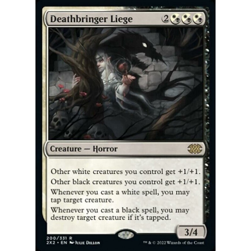 Magic: the Gathering - Deathbringer Liege (200) - Double Masters 2022 $10.33 Trading Cards & Accessories