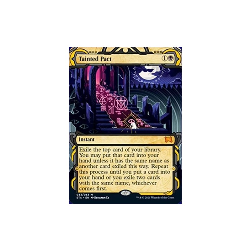 Magic: The Gathering - Tainted Pact (033) - Borderless - Strixhaven Mystical Archive $18.07 Trading Cards & Accessories