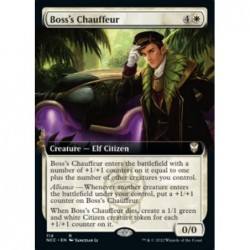 Magic: the Gathering - Boss's Chauffeur (114) - Extended Art - New Capenna Commander $10.86 Trading Cards & Accessories