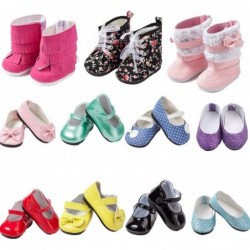 6 Pairs of Doll Shoes Include Boots Leather Shoes Fits 18 Inch American Girl Doll $34.20 Doll Accessories