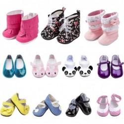 6 Pairs of Doll Shoes Include Boots Leather Shoes Fits 18 Inch American Girl Doll $34.20 Doll Accessories