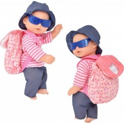 Baby Doll Feeding Set 12 Inch Baby Doll with Diaper Bag Bottle Bib and Take Along Food Accessories $51.10 Doll Accessories