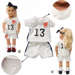 American football doll clothes accessories are suitable for an 18 inch doll body rompers with headscarves/shirts/short sleeve...