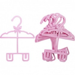 Doll Full-Outfit Clothes Hangers for 18" Dolls - 12pk - Unique Design Holds Your Top and Bottom at Once Including Dresses Pan...