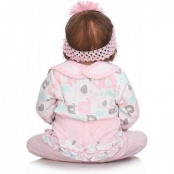 Reborn Baby Doll Clothes Baby Girl Doll Clothing Outfit Accessories 4 Pices Sets for 20- 23 Inches $28.06 Doll Accessories