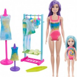 Color Reveal Gift Set Tie-Dye Fashion Maker Color Reveal Doll Chelsea ​Doll and Pet Tie-Dye Tools and Dye-able Fashions $47.6...