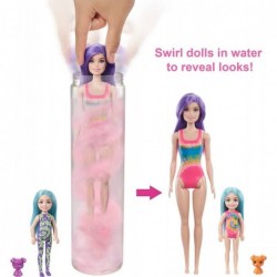 Color Reveal Gift Set Tie-Dye Fashion Maker Color Reveal Doll Chelsea ​Doll and Pet Tie-Dye Tools and Dye-able Fashions $47.6...