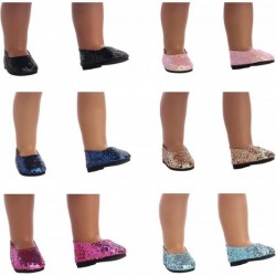 Doll Accessories Six Pair 18 Inch America Doll's Shoes Suitable for 18 inch Doll $24.59 Doll Accessories