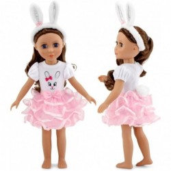 14 Inch Doll Bunny Outfit Includes Bunny Ears Doll Accessories! | Gift Boxed and Perfect 14" Doll Clothes Fit Most 14" Hard-B...