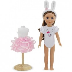 14 Inch Doll Bunny Outfit Includes Bunny Ears Doll Accessories! | Gift Boxed and Perfect 14" Doll Clothes Fit Most 14" Hard-B...