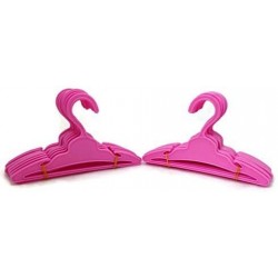 Doll Hangers Set of 24 Pink Plastic Hangers with Slit for 18 Inch Dolls Clothes $22.13 Doll Accessories