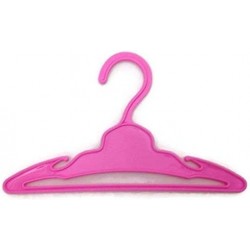 Doll Hangers Set of 24 Pink Plastic Hangers with Slit for 18 Inch Dolls Clothes $22.13 Doll Accessories