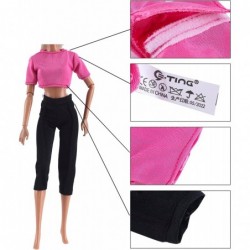 3 Sets Handmade Yoga Clothes Gym Running Fitness Sportswear for 11.5inches Girl Doll $14.95 Doll Accessories