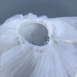 2pcs/lot Fashion Petticoat for 11.5" 1/6 Doll Slip Wedding Dress Underskirt Clothes Outfits 1/6 BJD Dollhouse Accessories (Lo...