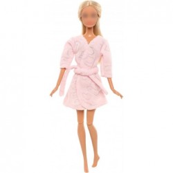 Doll Pajamas Sleep Suit Sleepwear Clothes Compatible for 11.5 Inch Girl Doll (Pink) $15.01 Doll Accessories