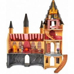 Harry Potter Magical Minis Hogwarts Castle with 12 Accessories Lights Sounds & Exclusive Hermione Doll Kids Toys for Ages 5 a...