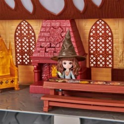 Harry Potter Magical Minis Hogwarts Castle with 12 Accessories Lights Sounds & Exclusive Hermione Doll Kids Toys for Ages 5 a...