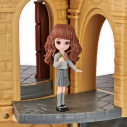 Harry Potter Magical Minis Hogwarts Castle with 12 Accessories Lights Sounds & Exclusive Hermione Doll Kids Toys for Ages 5 a...