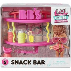 LOL Surprise OMG House of Surprises Snack Bar Playset with Rip Tide Collectible Doll and 8 Surprises – Great Gift for Kids Ag...