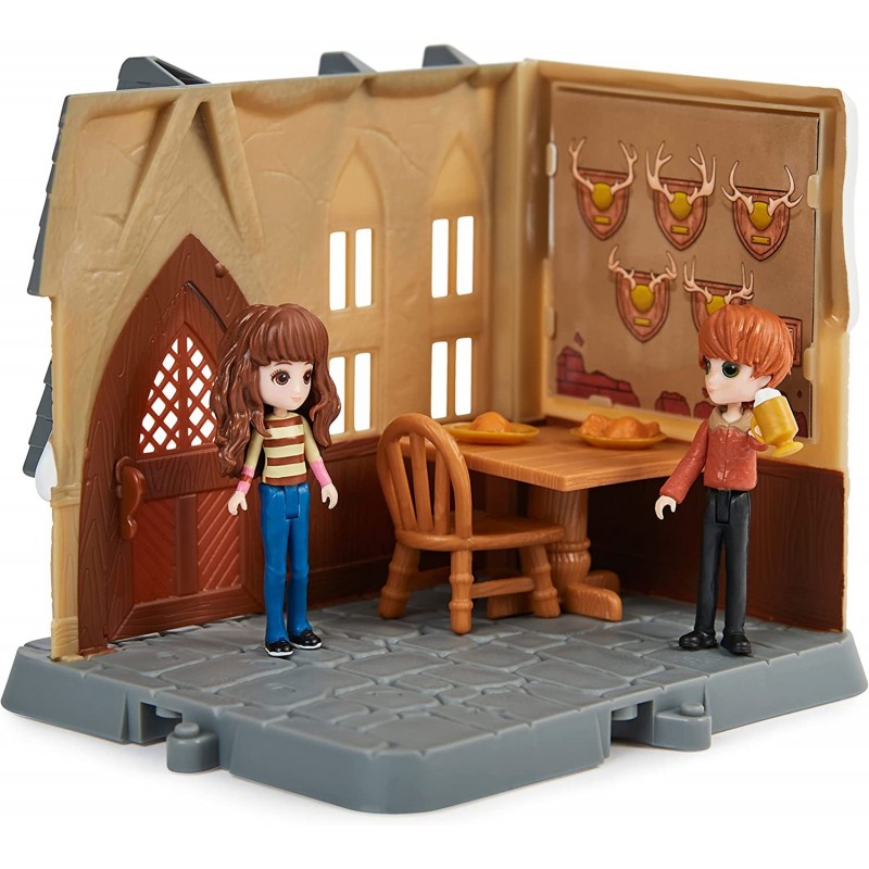 Harry Potter Magical Minis Three Broomsticks Playset with 2 Exclusive Figures & 5 Accessories Christmas Kids Toys for Ages 6 ...