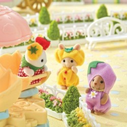 Veggie Babies Limited Edition Playset with 3 Collectible Figures and Costume Accessories $53.13 Doll Playsets