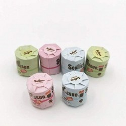 Dollhouse Decoration Accessories 1:12 Dollhouse Miniature Scene Model 6 PCS Paper Towels Set (6 PCS 12 x 11 mm) $15.85 Dollho...