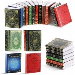 30 Pieces 1:12 Scale Miniatures Dollhouse Books Assorted Timeless Miniatures Books Mini Books Model Miniature Dollhouse Acces...