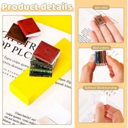 30 Pieces 1:12 Scale Miniatures Dollhouse Books Assorted Timeless Miniatures Books Mini Books Model Miniature Dollhouse Acces...