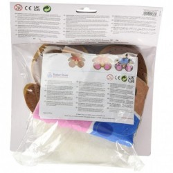 FE356 Teddy Bear Cushion Sewing Kits - Pack of 2 Sewing Set for Children Creative Activities for Kids Ideal Arts and Crafts P...