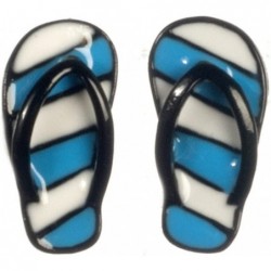 Melody Jane Dollhouse Flip Flops Summer Beach Accessory Adult Sandals Shoes BL $20.27 Dollhouse Accessories