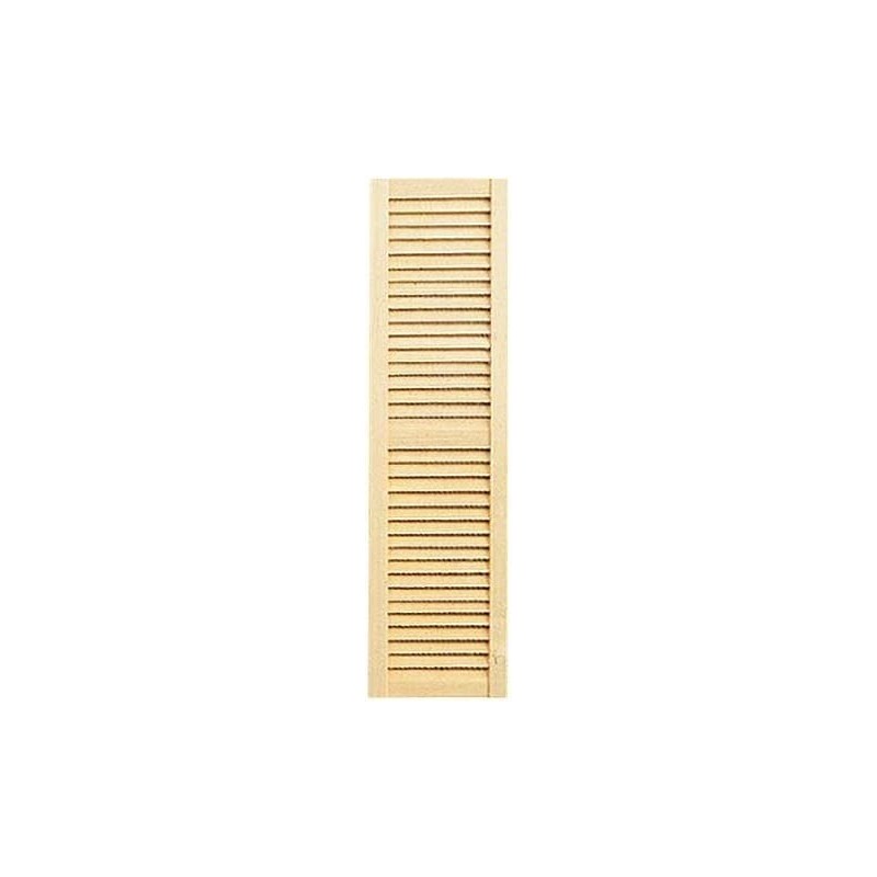 Dollhouse Miniature Large Louvered Shutter $15.83 Dollhouse Accessories