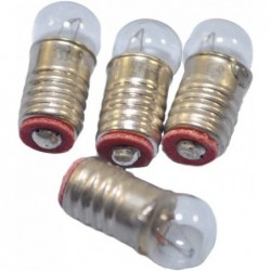 Dolls House Lighting Accessory 4 Spare Pea Bulbs Screw in 12V 50MA $20.38 Dollhouse Accessories