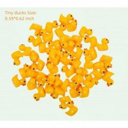 210 Pieces Mini Resin Ducks Miniature Duck Figures for Slime Charms DIY Craft Micro Landscape Garden Aquarium Dollhouse Decor...