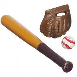 Dollhouse Miniature Baseball Set $15.09 Dollhouse Accessories