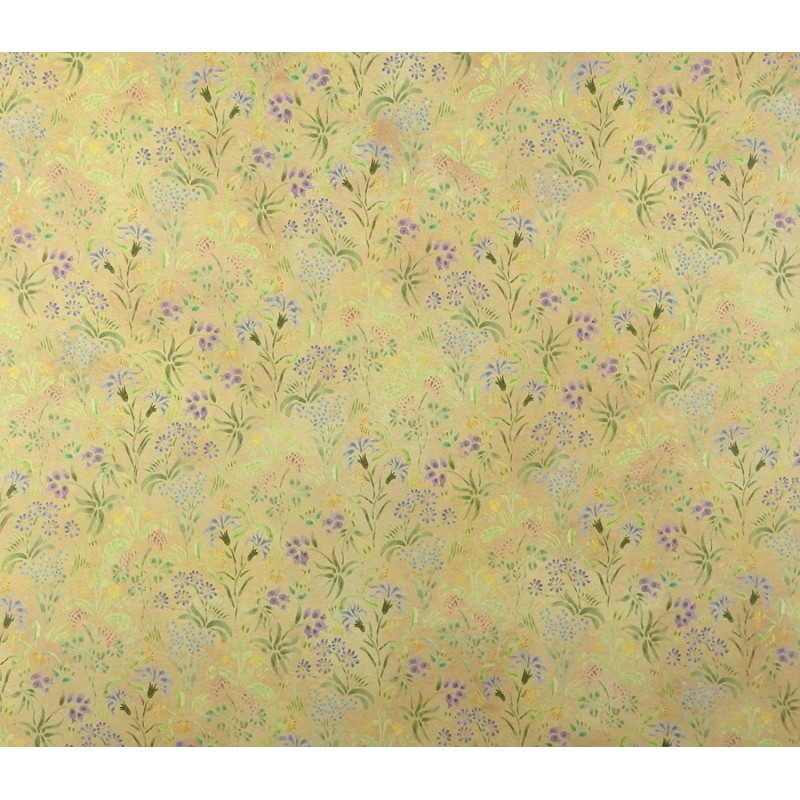 Melody Jane Dollhouse Meadow Flowers Miniature Floral Print 1:12 Scale Wallpaper $19.43 Dollhouse Accessories